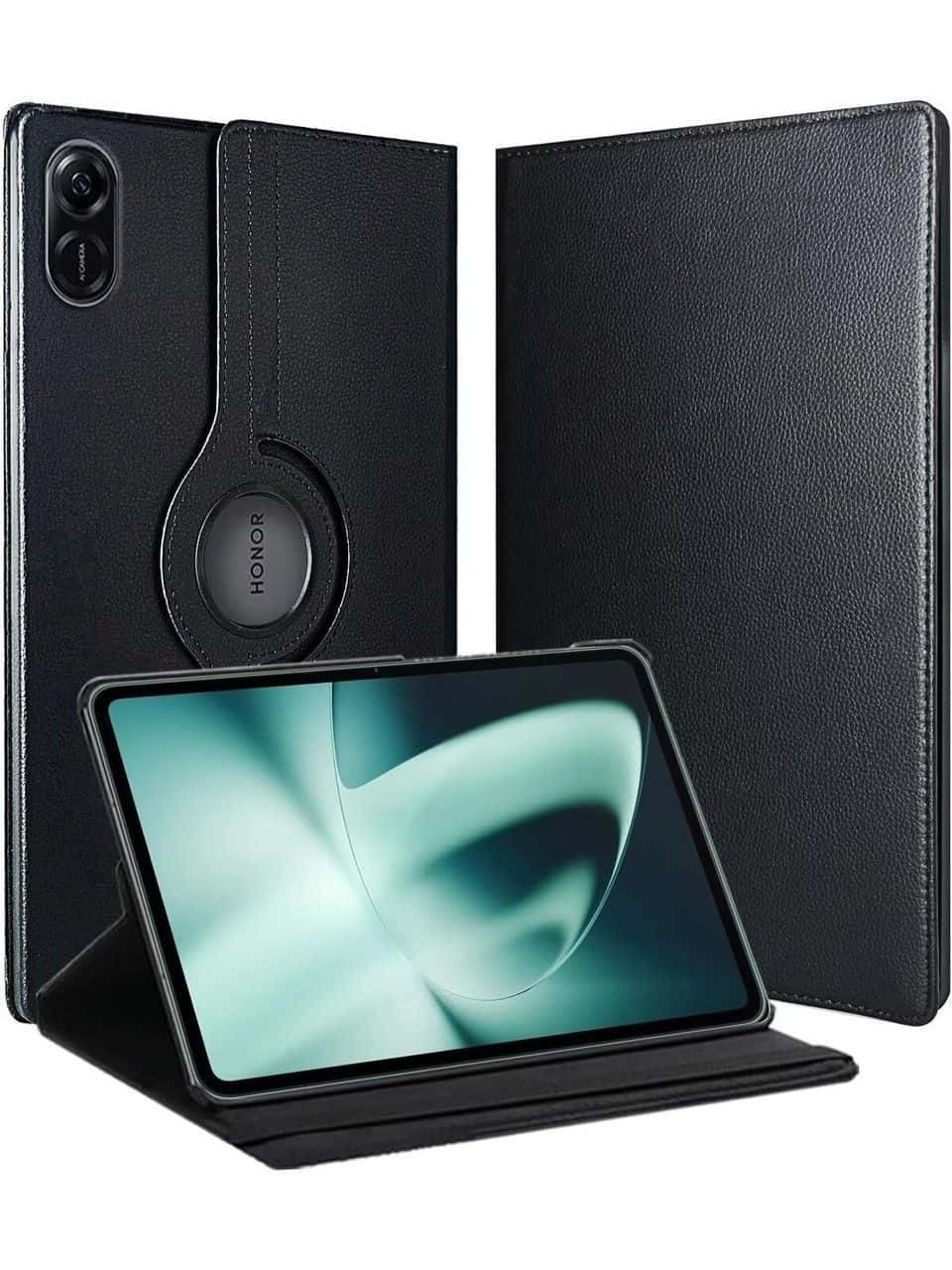 Honor Pad X9 11.5 Inç Uyumlu 360° Dönebilen Uyku Modlu Standlı Pu Deri Tablet Kapaklı Kılıf görseli